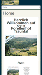 Mobile Screenshot of forellenhof-trauntal.de